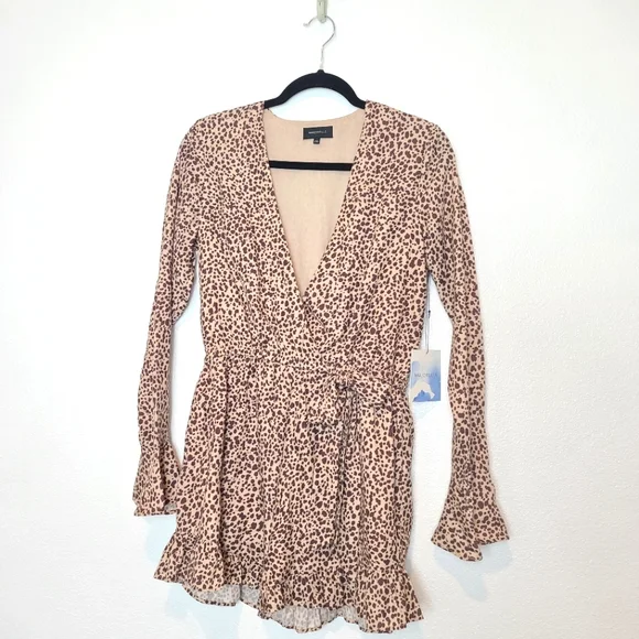 Majorelle Revolve Bridge Romper Zahara Leo Print - Picture 4 of 12